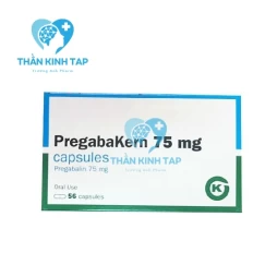 Pregabakern 75mg - Thuốc điều trị đau thần kinh ngoại biên